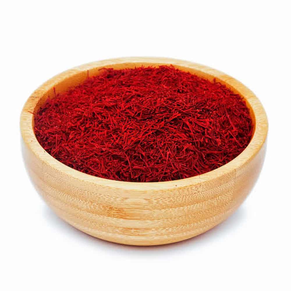زعفران اعلا با کلاله‌های یکدست و رنگ سرخ چشمگیر